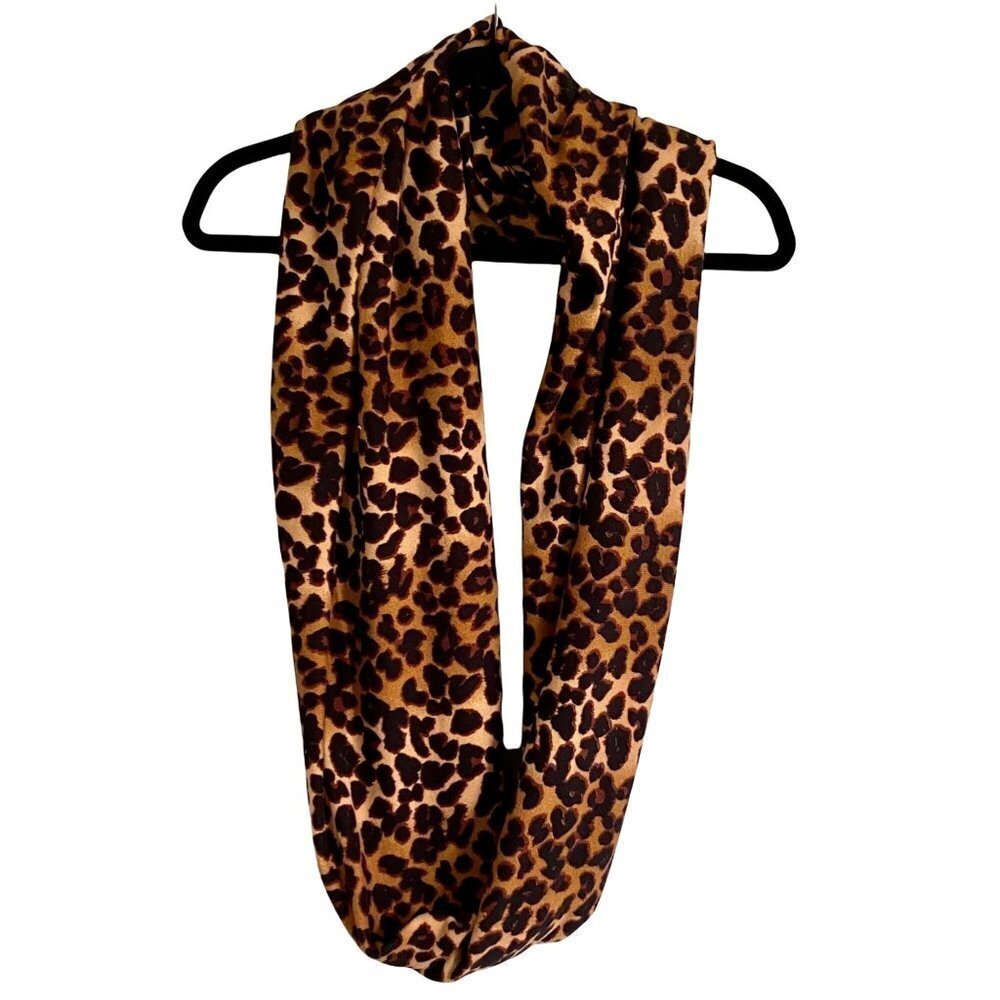 Collection 18 Animal Print Infinity Scarf